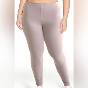 Avia Women's Taupe High-Waisted Leggings NWT